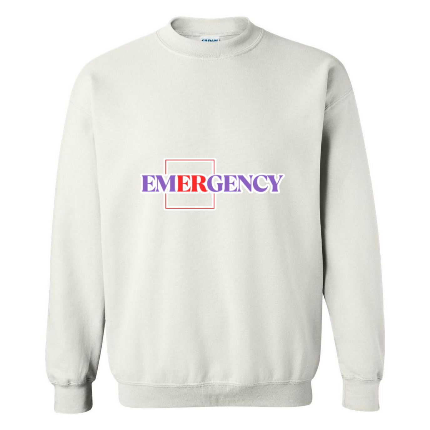 emERgency Crewneck Sweatshirt