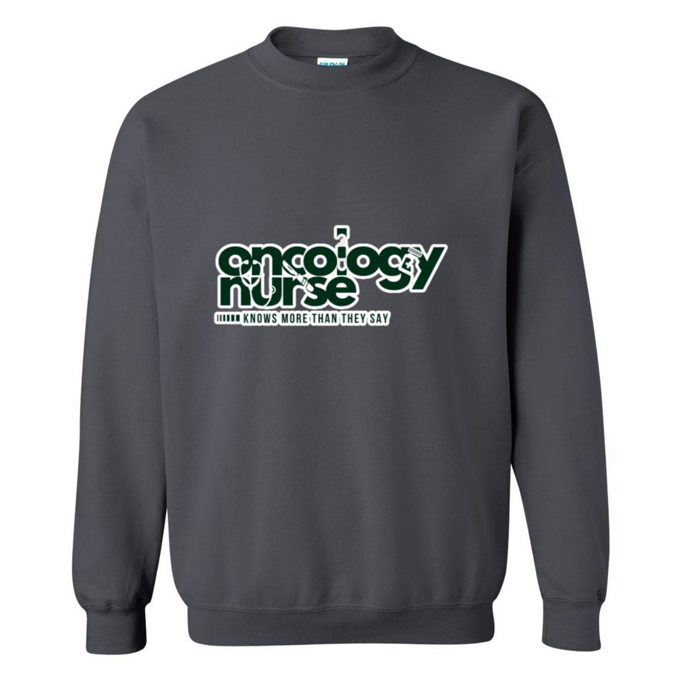 Knows More Than They Say Crewneck Sweatshirt