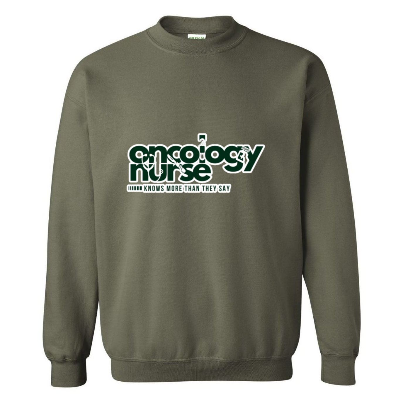 Knows More Than They Say Crewneck Sweatshirt