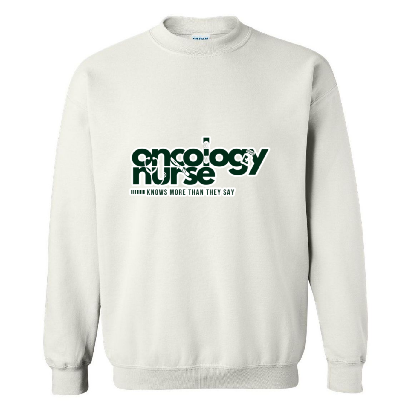 Knows More Than They Say Crewneck Sweatshirt