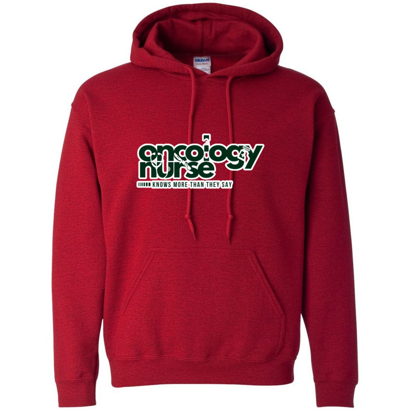 Knows More Than They Say Hooded Sweatshirt