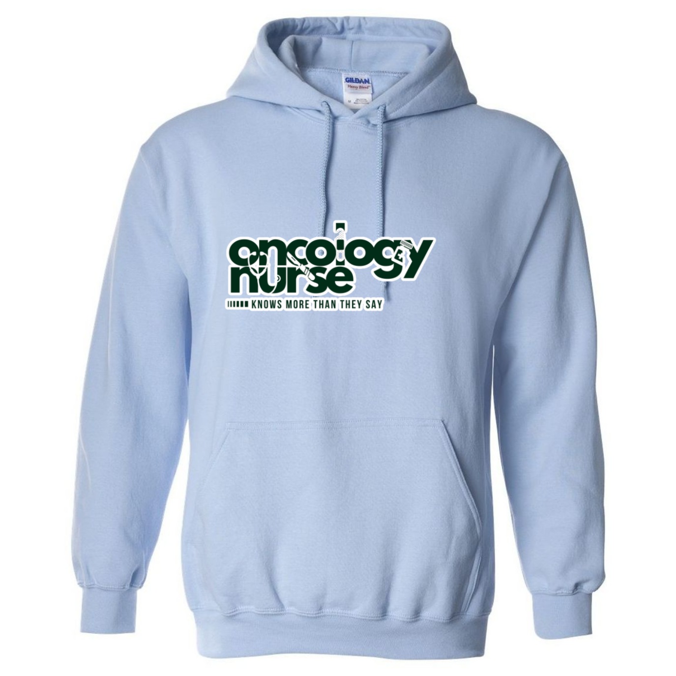 Knows More Than They Say Hooded Sweatshirt