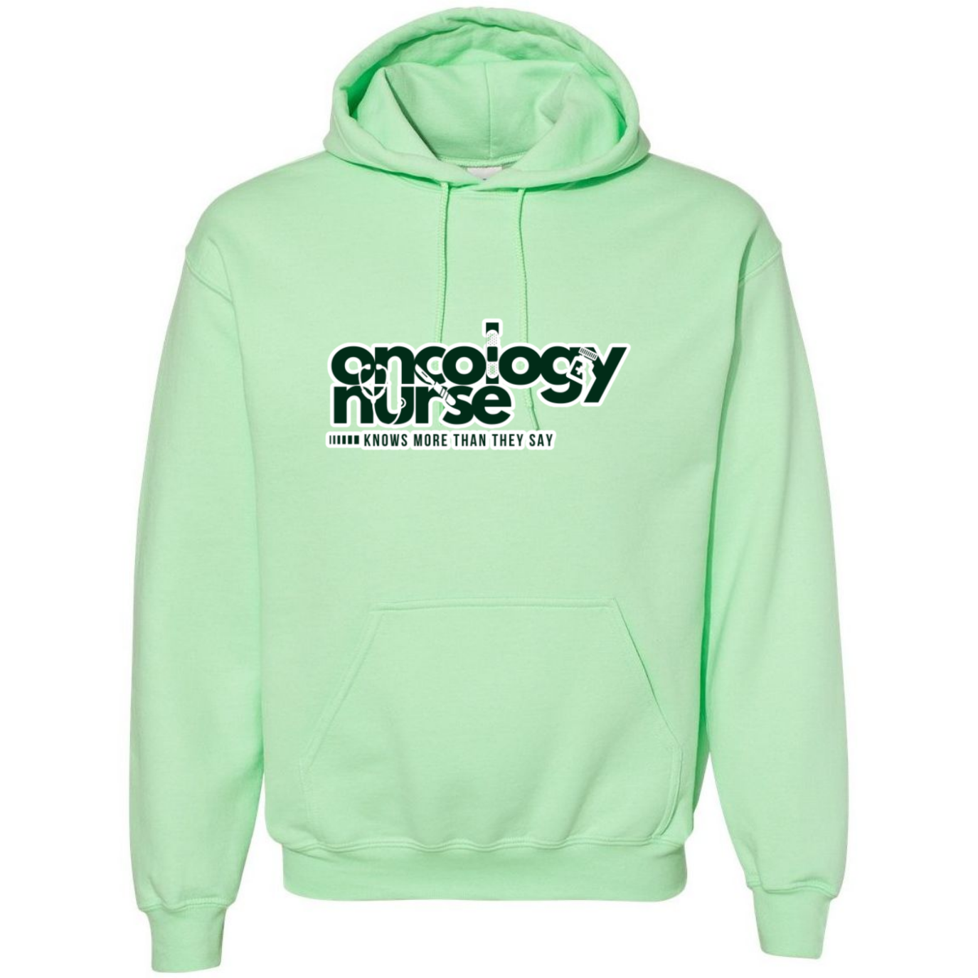 Knows More Than They Say Hooded Sweatshirt