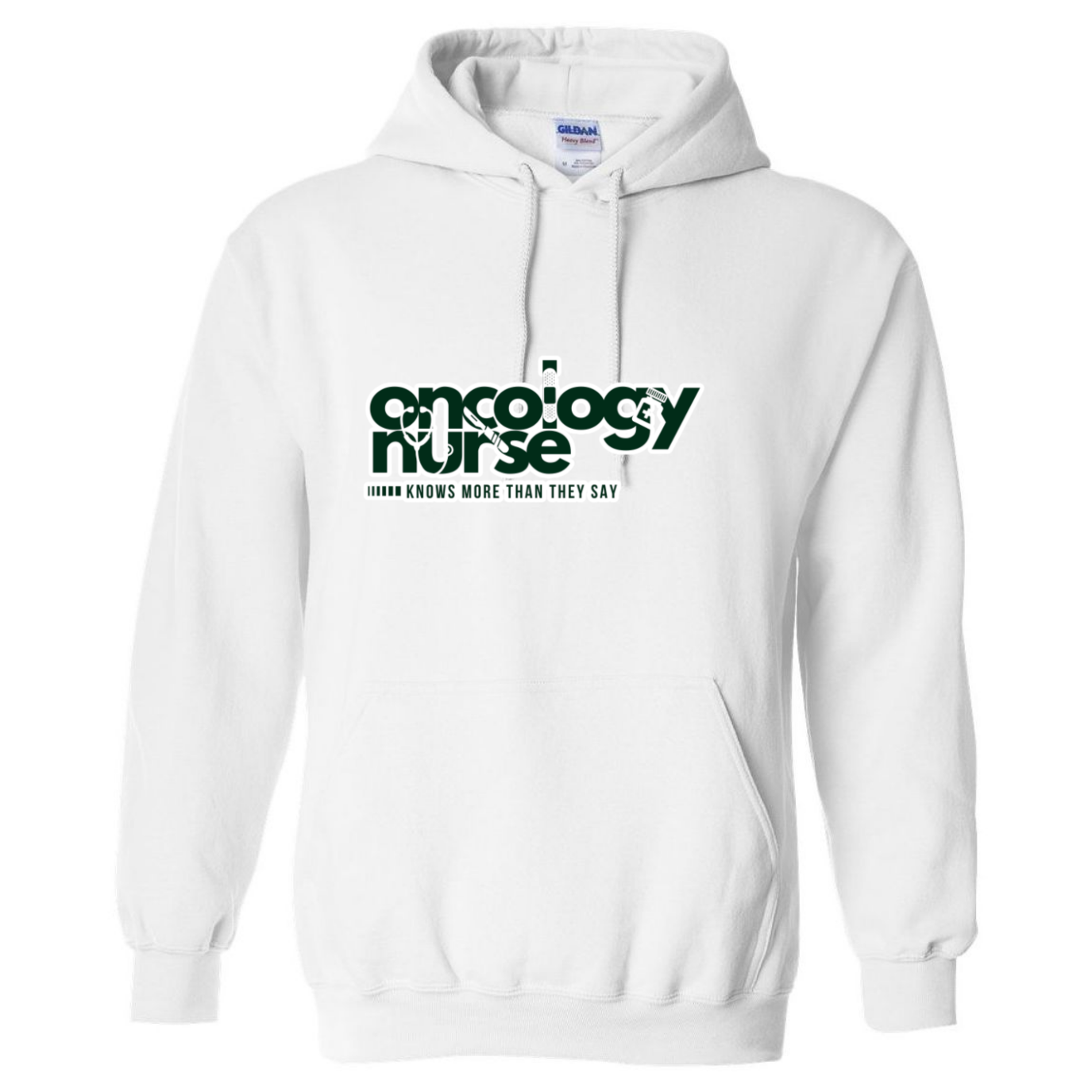 Knows More Than They Say Hooded Sweatshirt