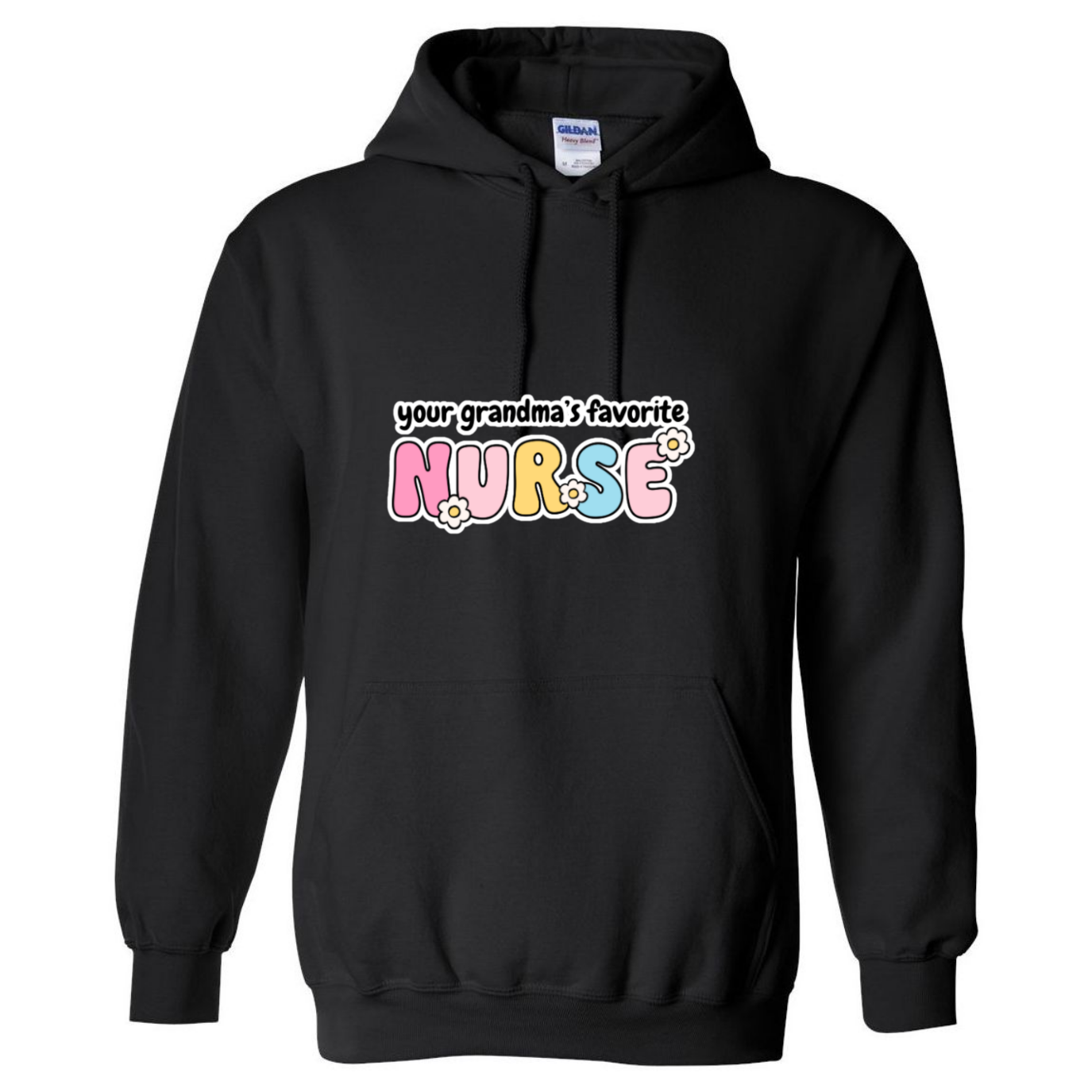 Grandma's Favorite Nurse Hooded Sweatshirt