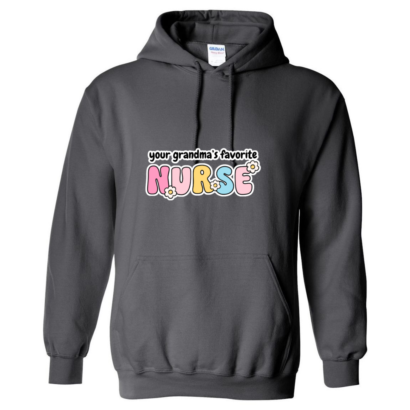 Grandma's Favorite Nurse Hooded Sweatshirt