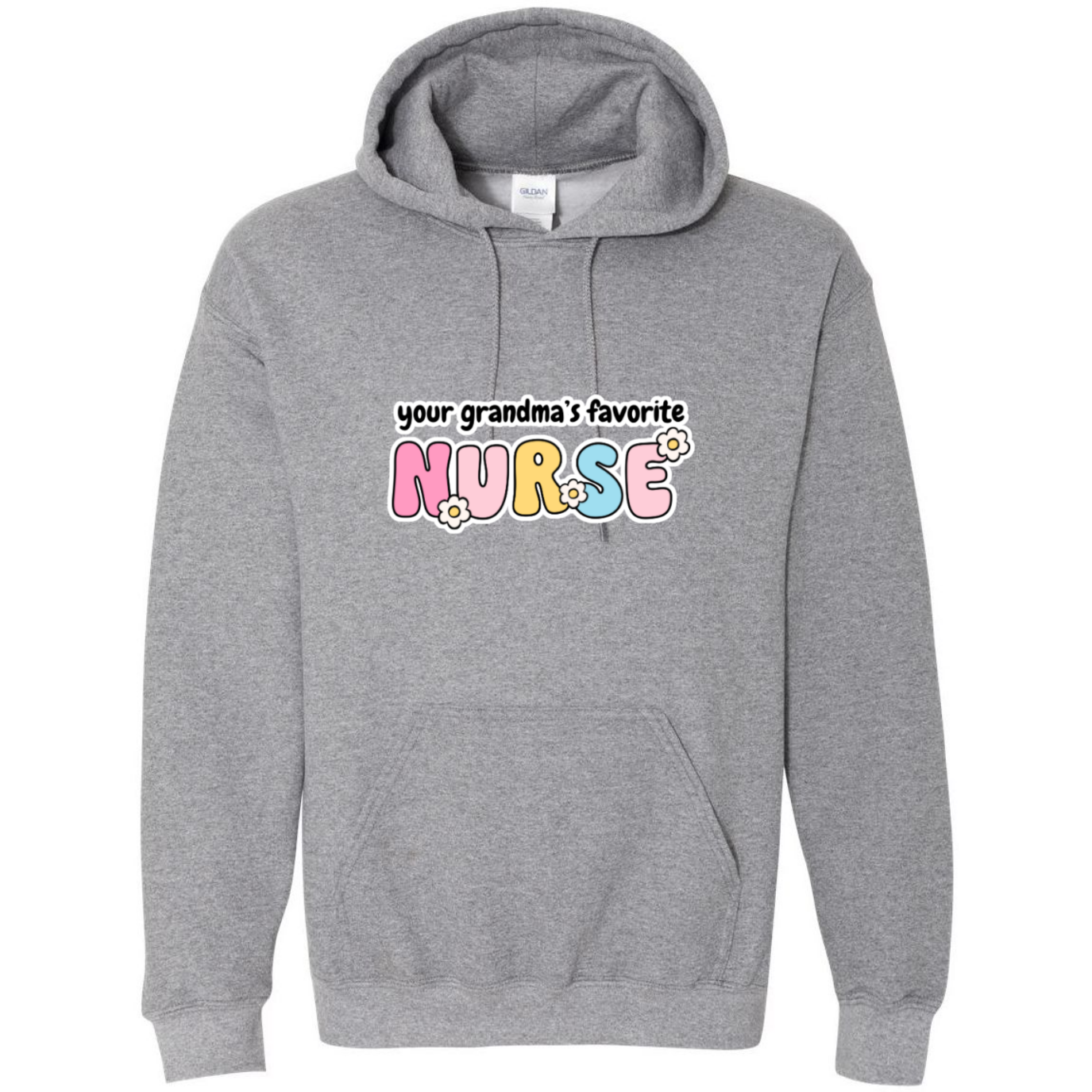 Grandma's Favorite Nurse Hooded Sweatshirt