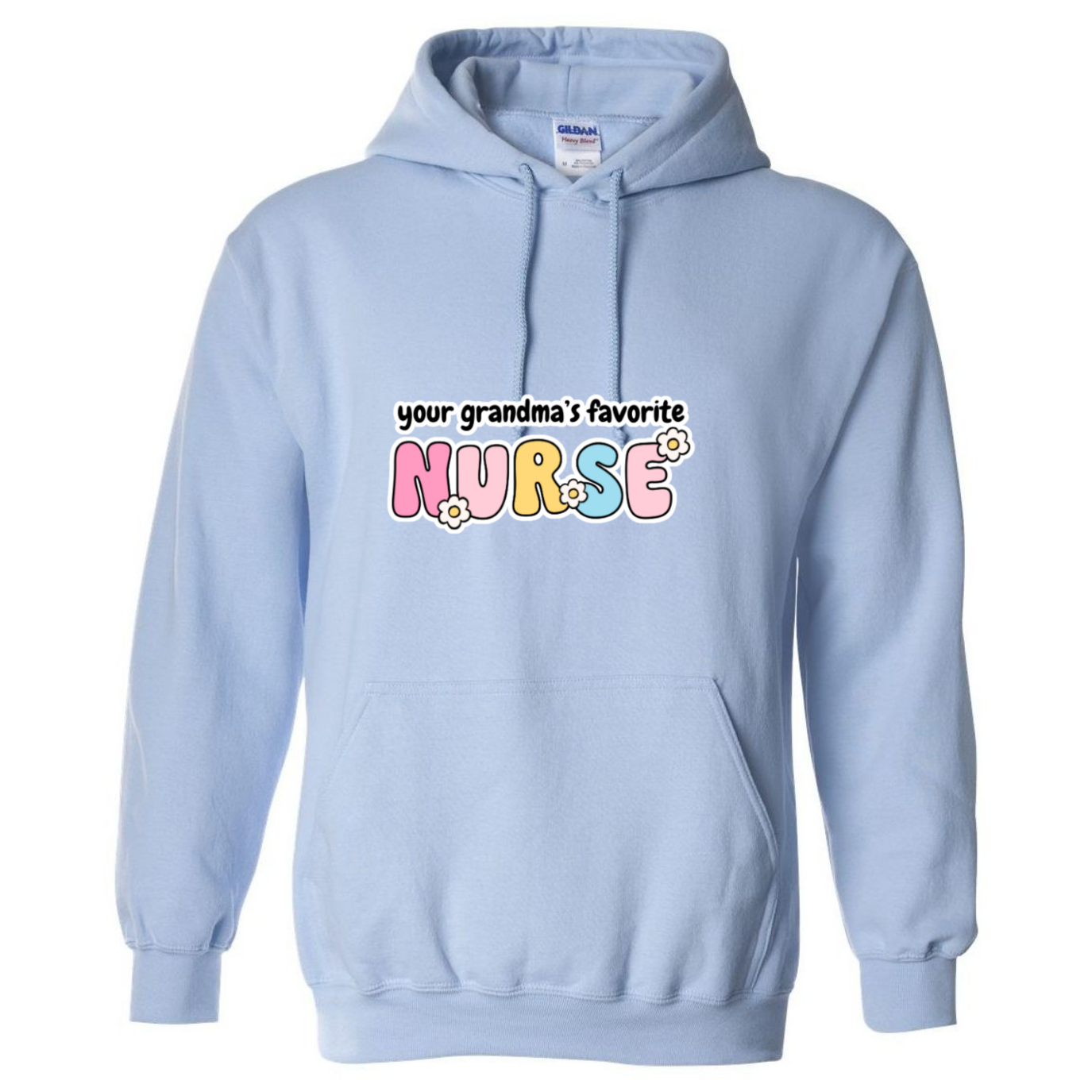 Grandma's Favorite Nurse Hooded Sweatshirt