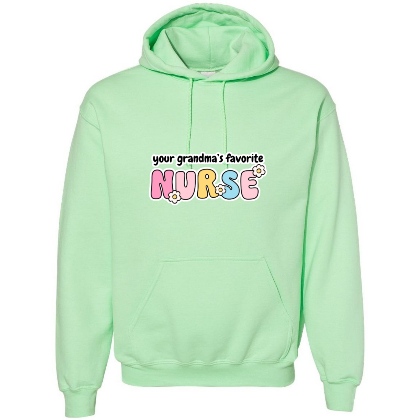 Grandma's Favorite Nurse Hooded Sweatshirt