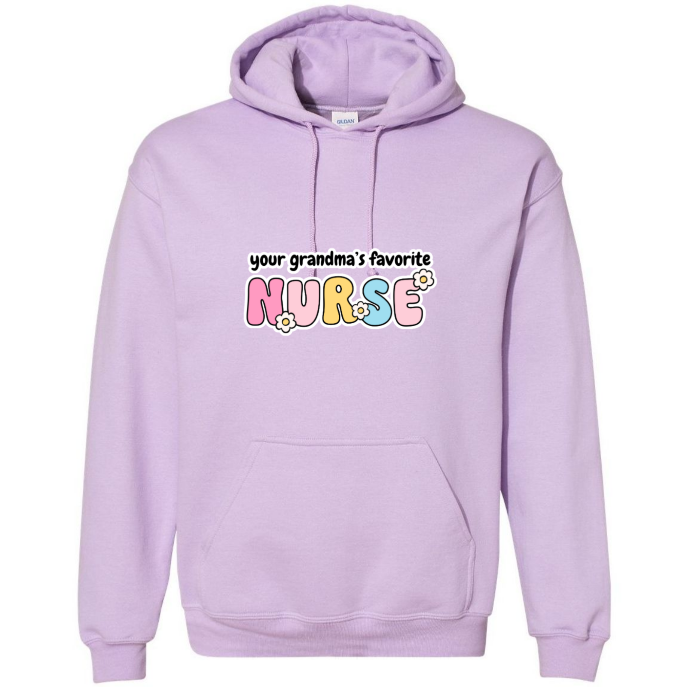 Grandma's Favorite Nurse Hooded Sweatshirt
