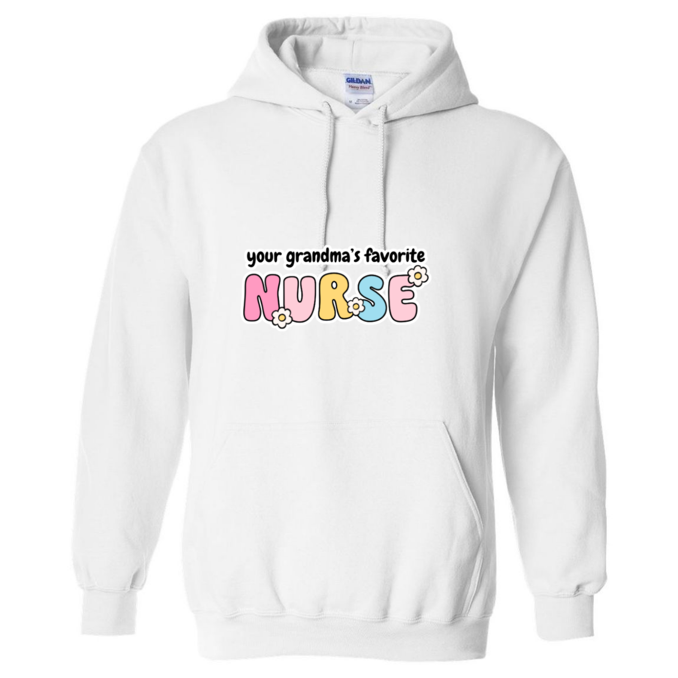 Grandma's Favorite Nurse Hooded Sweatshirt