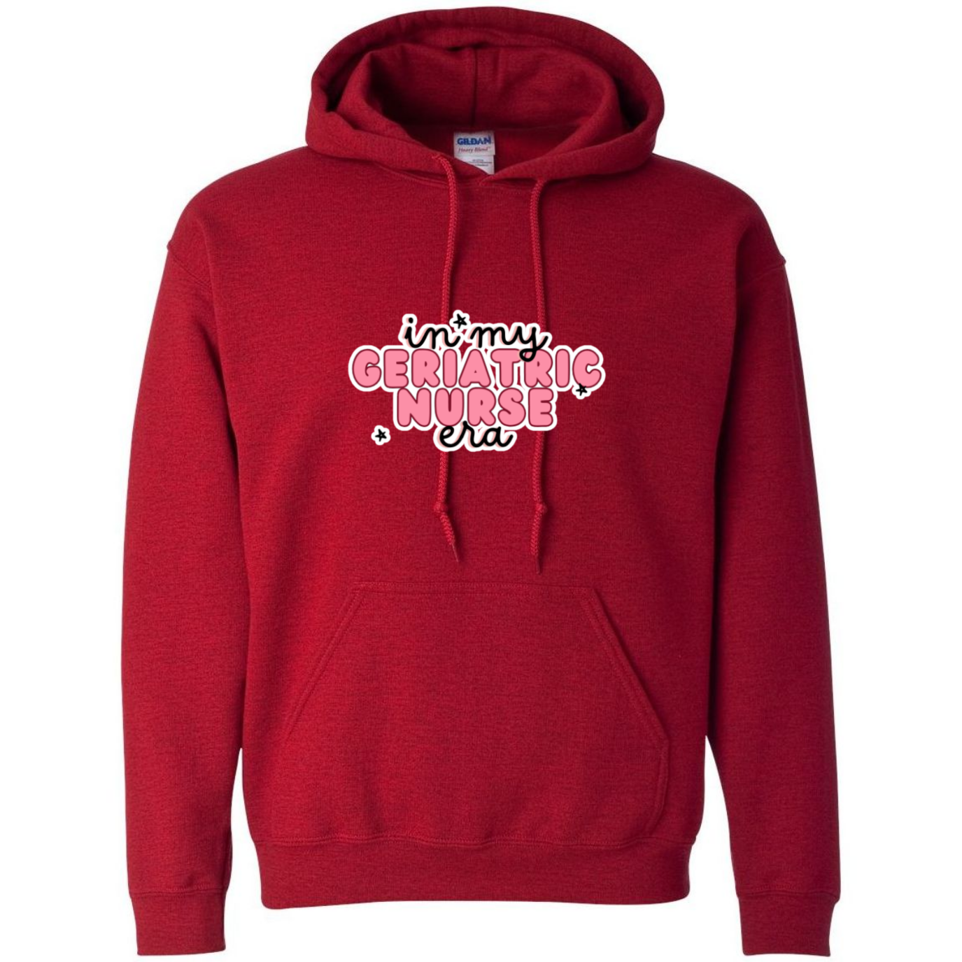 Geriatric Nurse Era Hooded Sweatshirt
