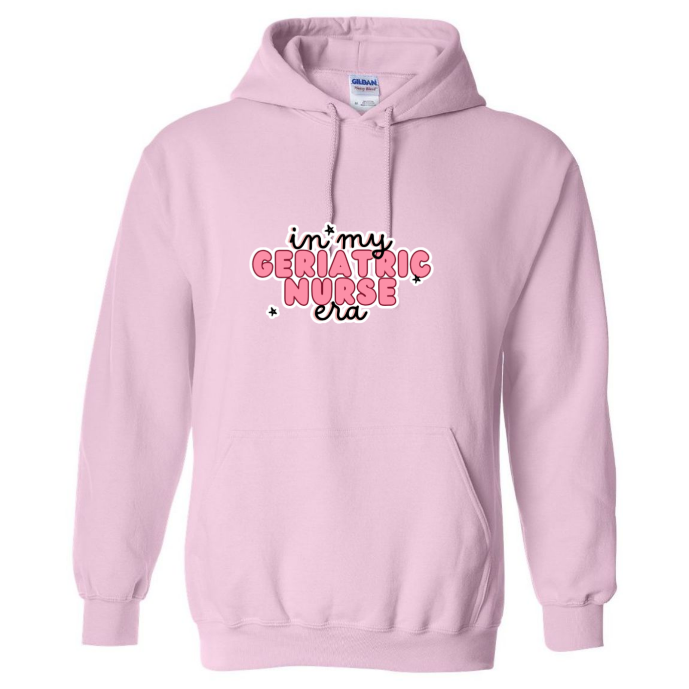Geriatric Nurse Era Hooded Sweatshirt
