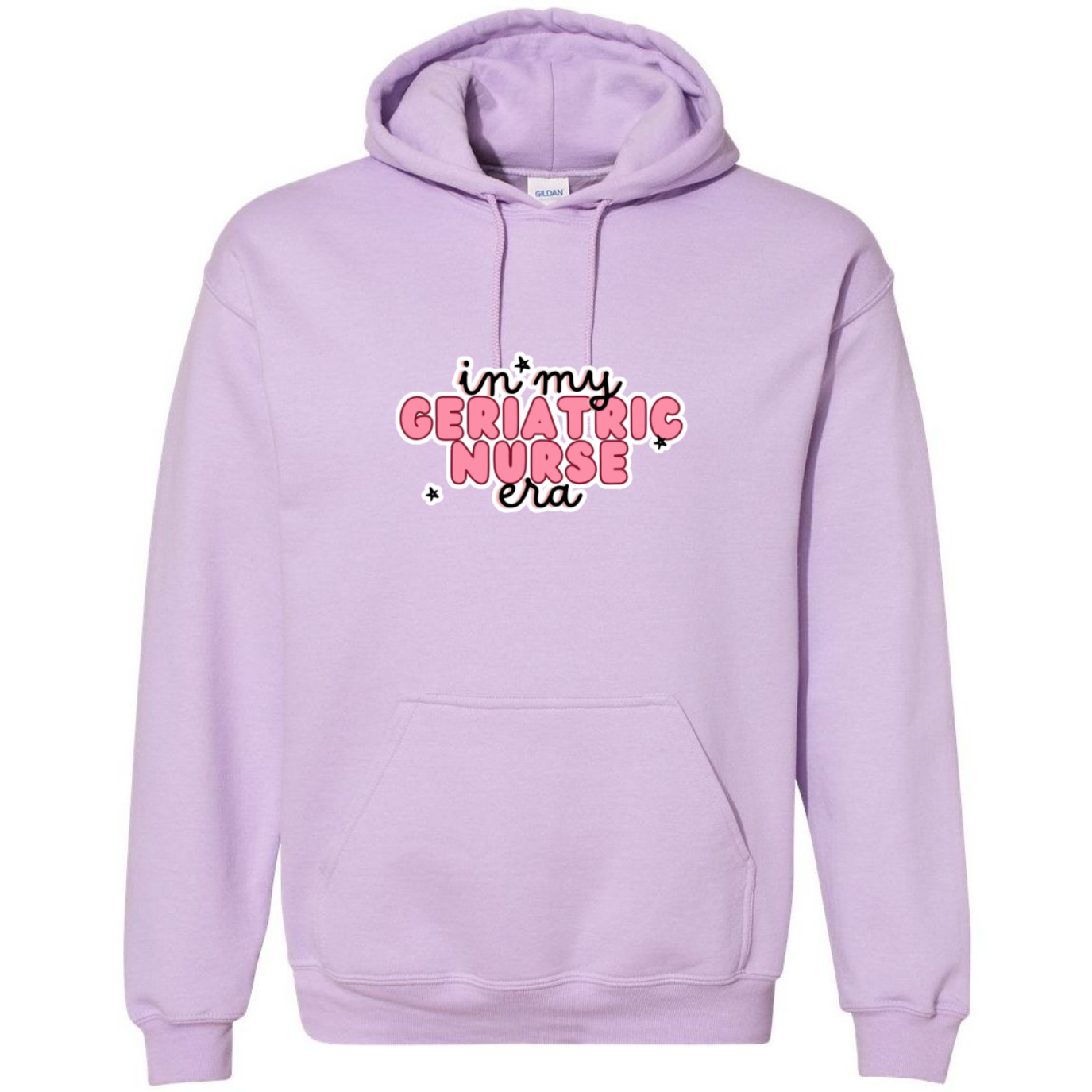 Geriatric Nurse Era Hooded Sweatshirt