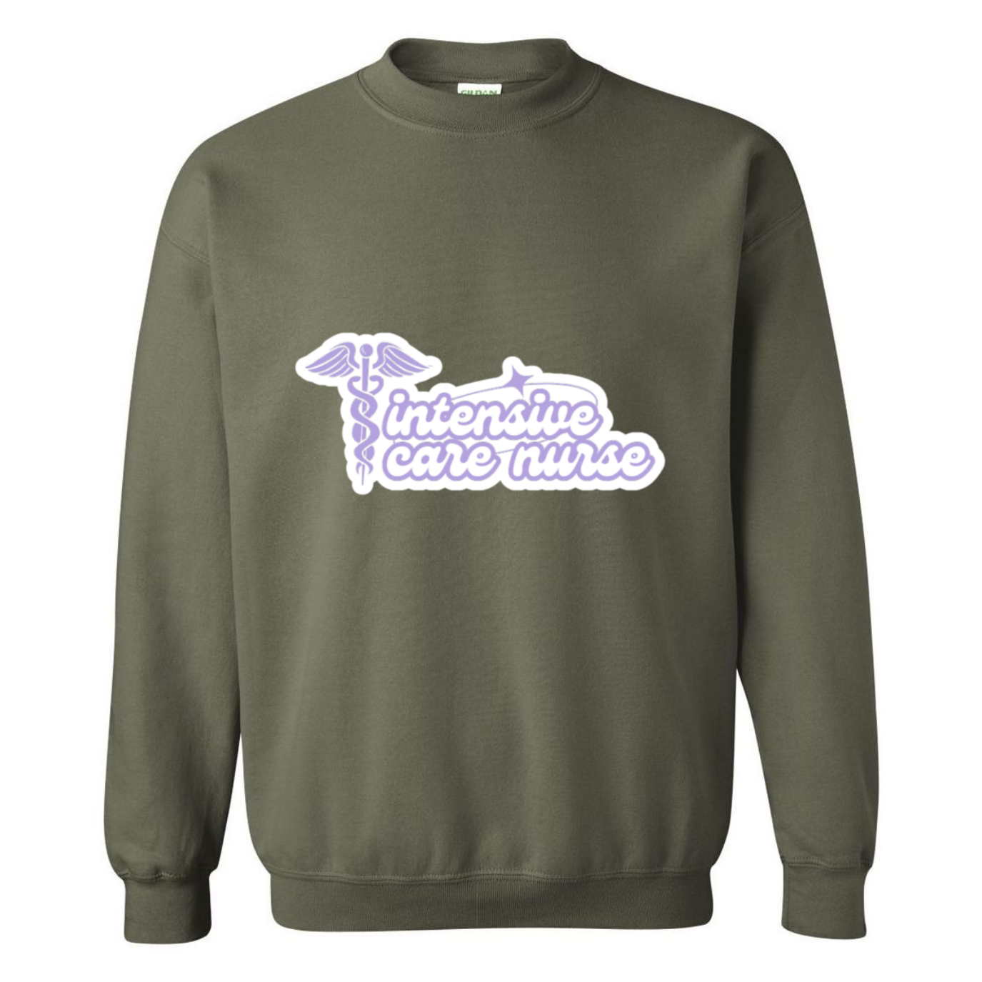 Intensive Care Nurse Crewneck Sweatshirt