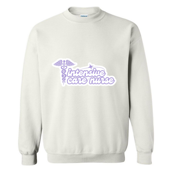 Intensive Care Nurse Crewneck Sweatshirt