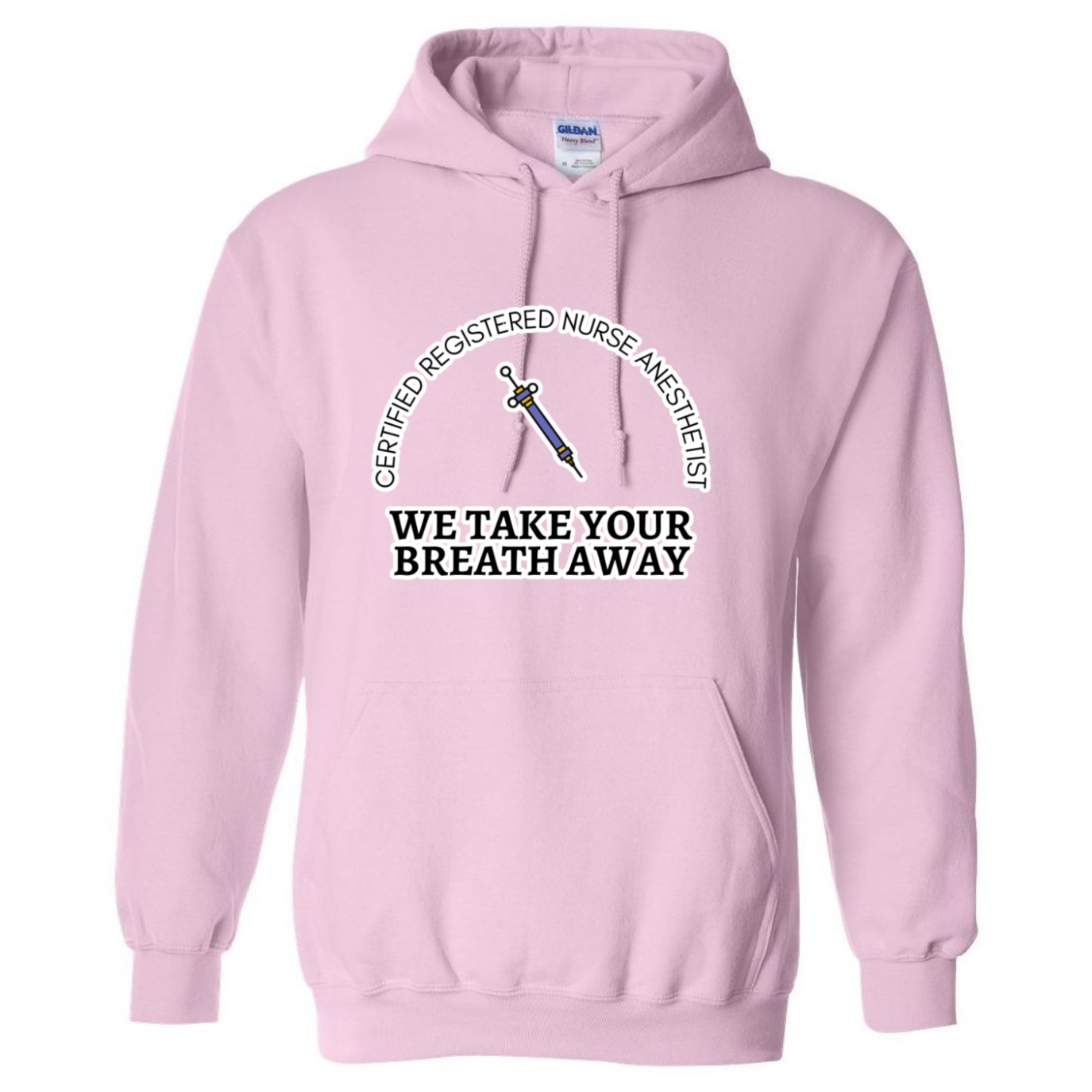 We Take Your Breath Away Hooded Sweatshirt
