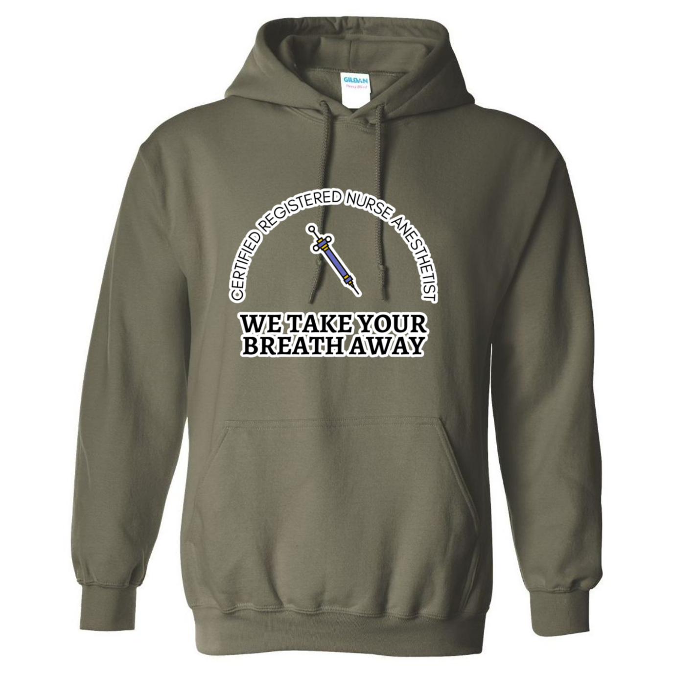 We Take Your Breath Away Hooded Sweatshirt