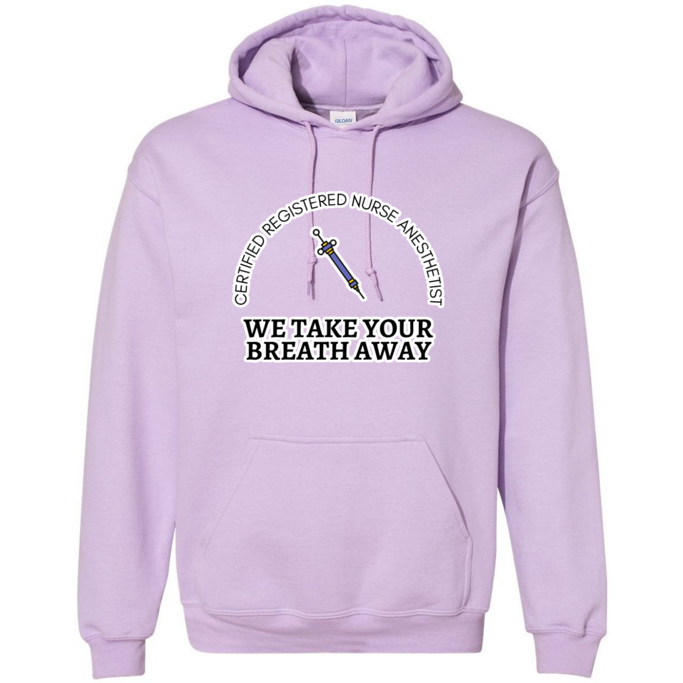 We Take Your Breath Away Hooded Sweatshirt