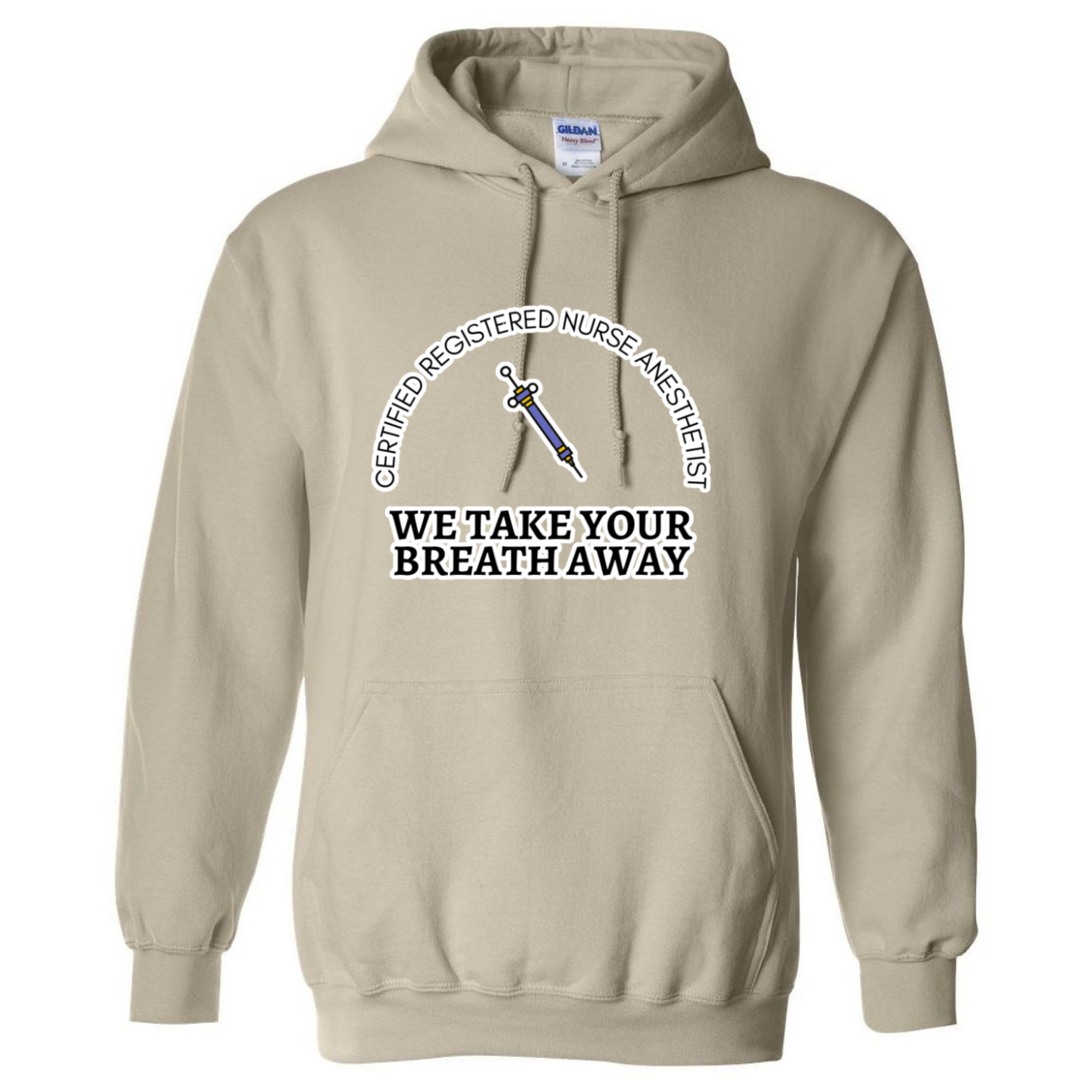We Take Your Breath Away Hooded Sweatshirt