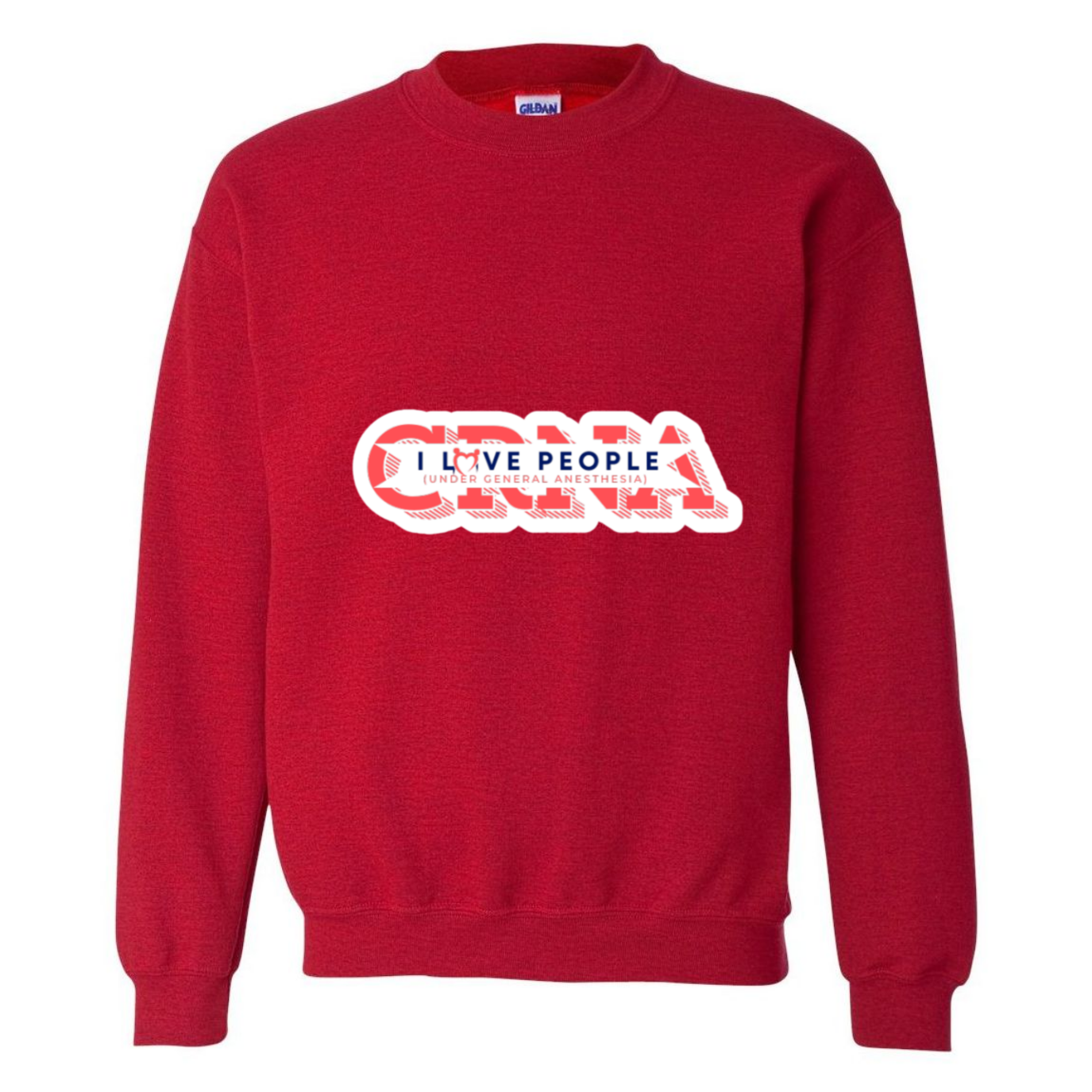 Love People Under General Anesthesia Crewneck Sweatshirt