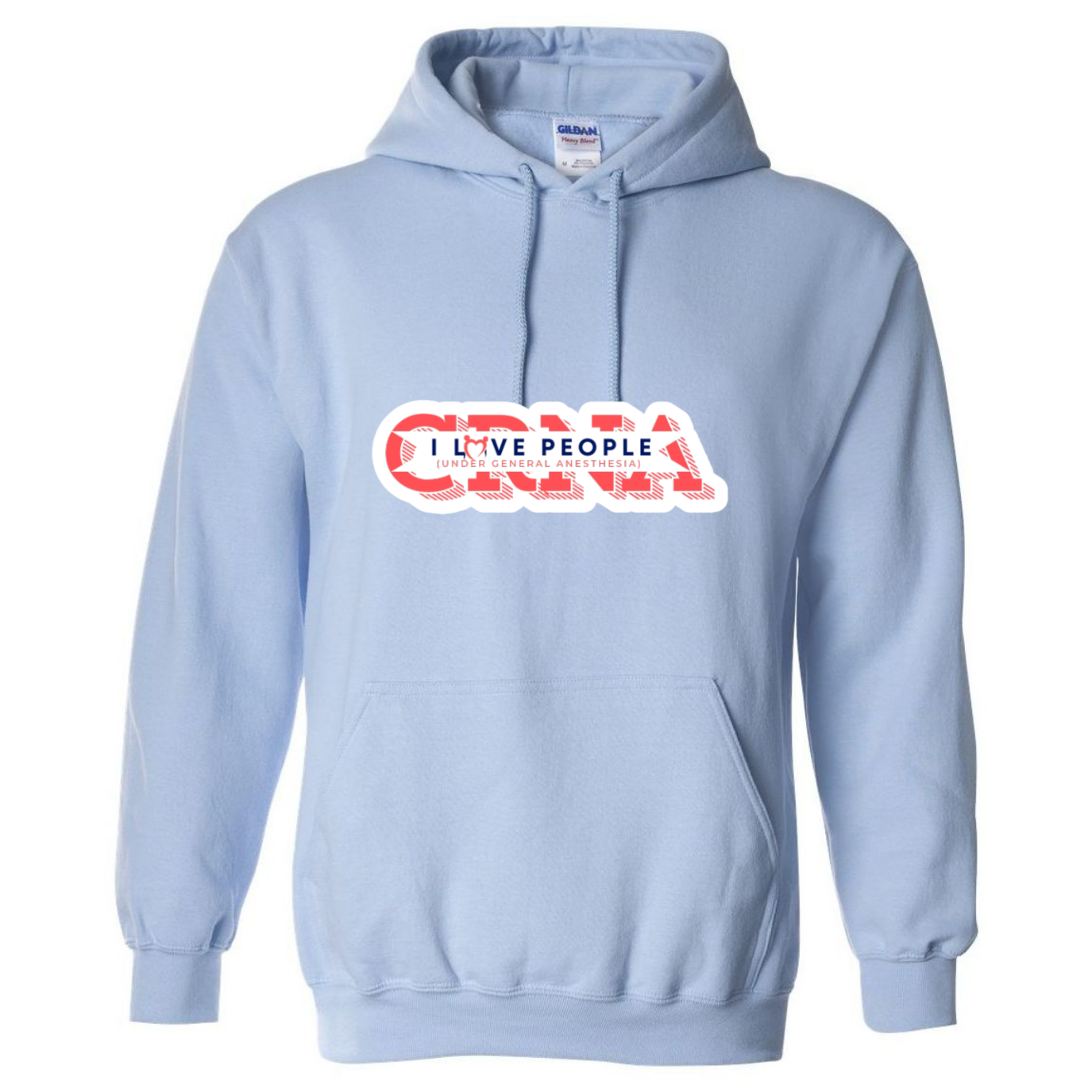 Love People Under General Anesthesia Hooded Sweatshirt