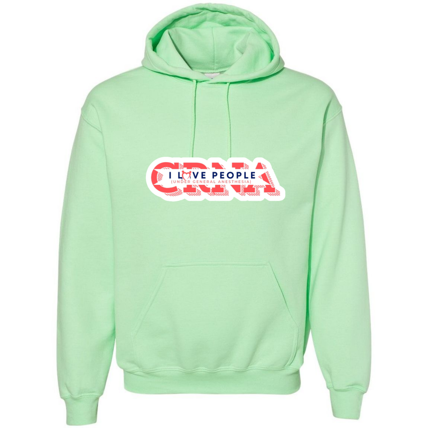 Love People Under General Anesthesia Hooded Sweatshirt