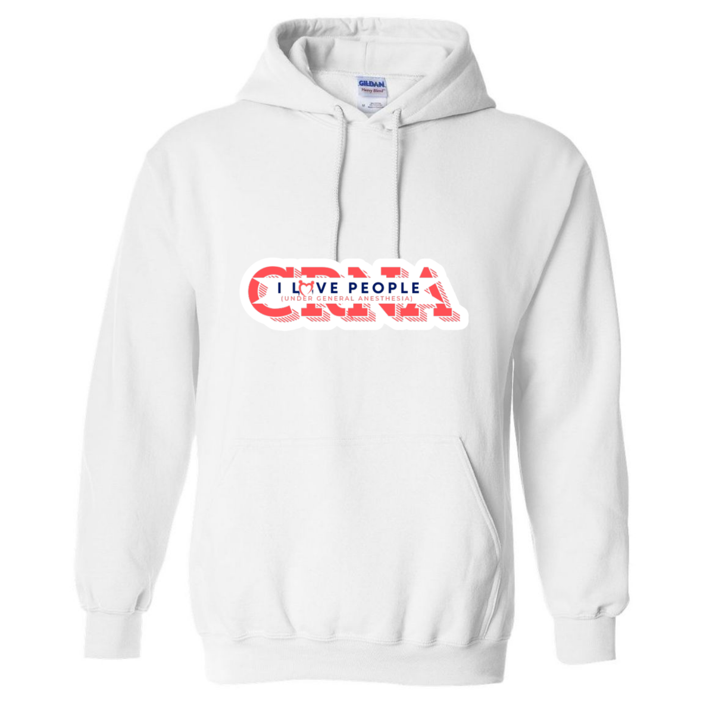 Love People Under General Anesthesia Hooded Sweatshirt