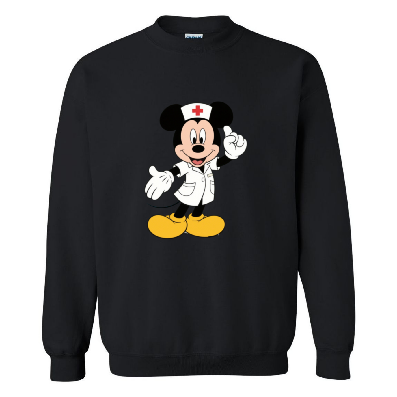 Nurse Mickey Mouse Crewneck Sweatshirt