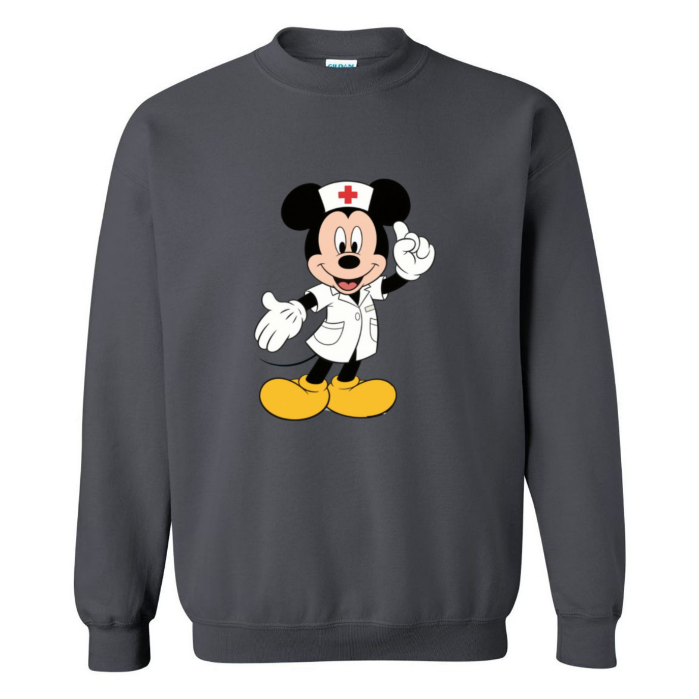 Nurse Mickey Mouse Crewneck Sweatshirt