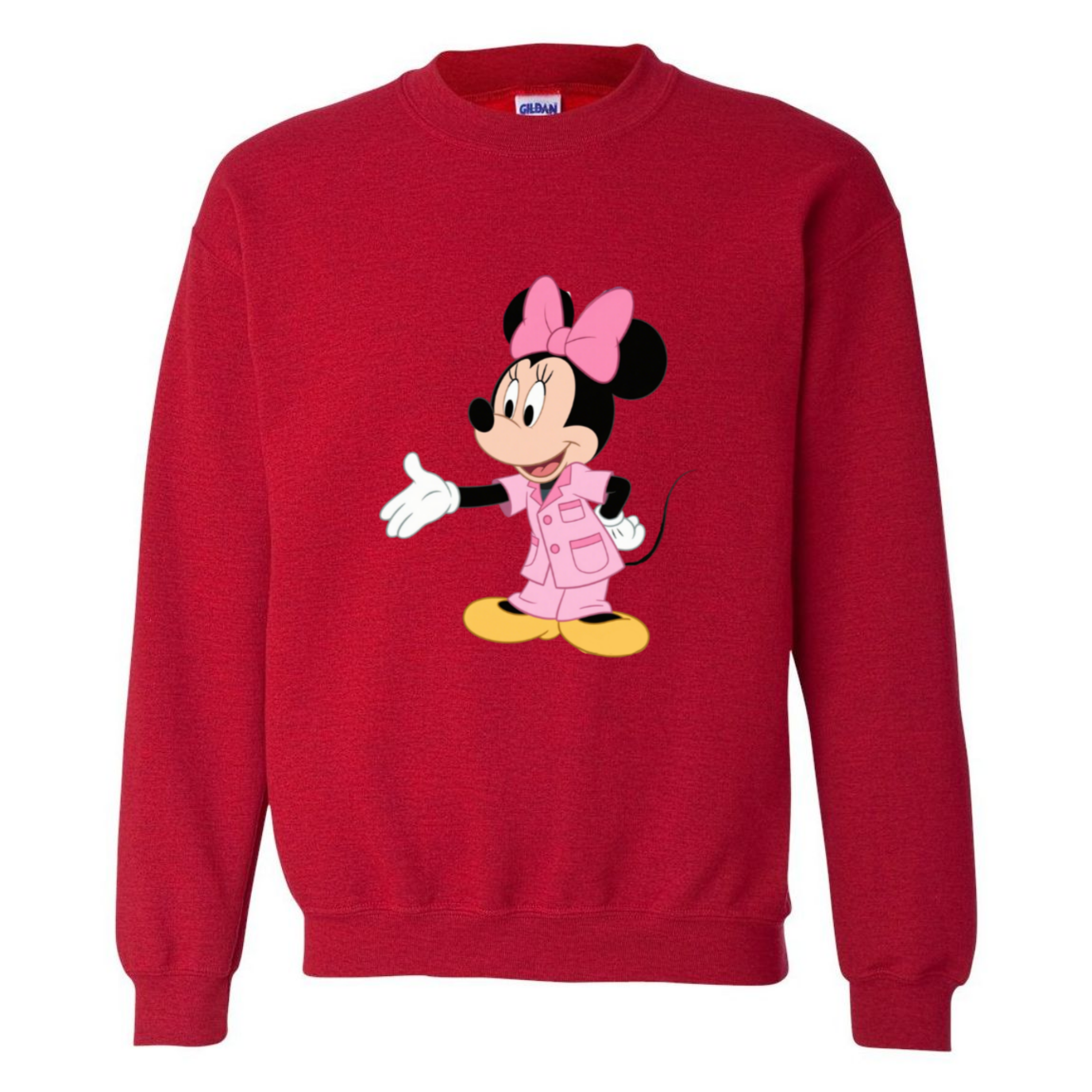 Nurse Minnie Mouse Crewneck Sweatshirt