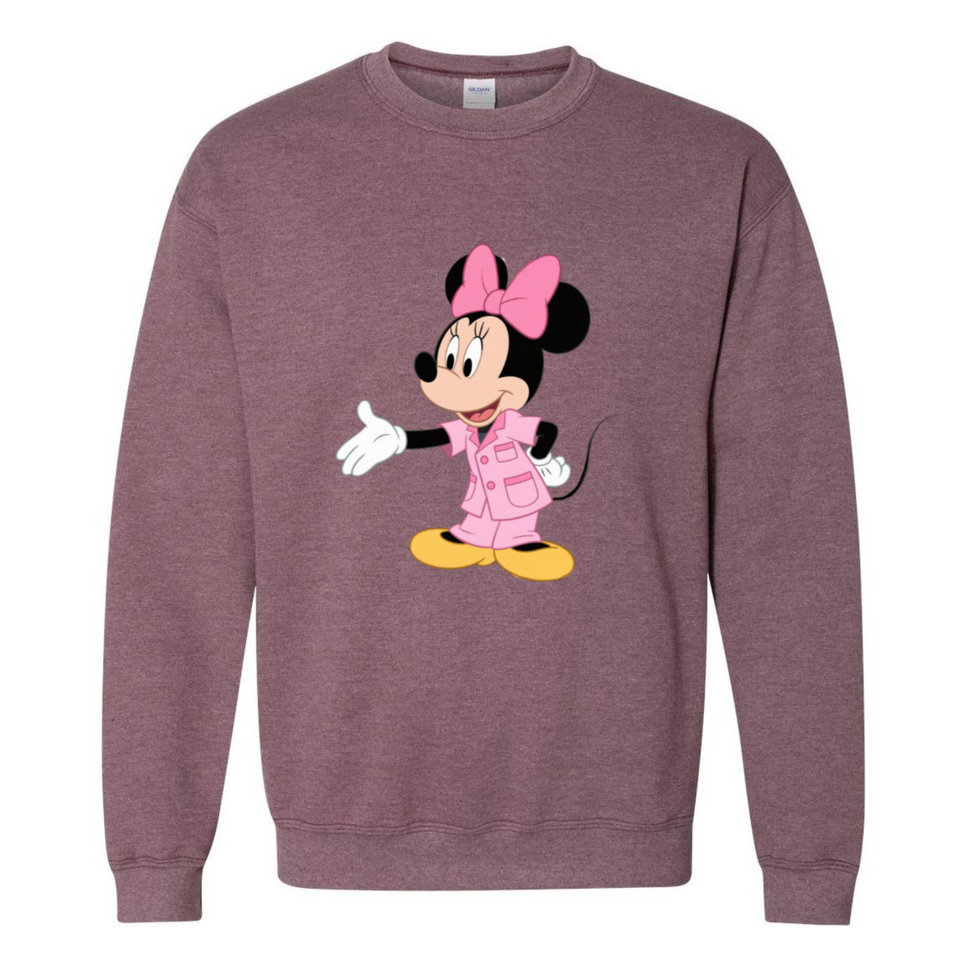 Nurse Minnie Mouse Crewneck Sweatshirt