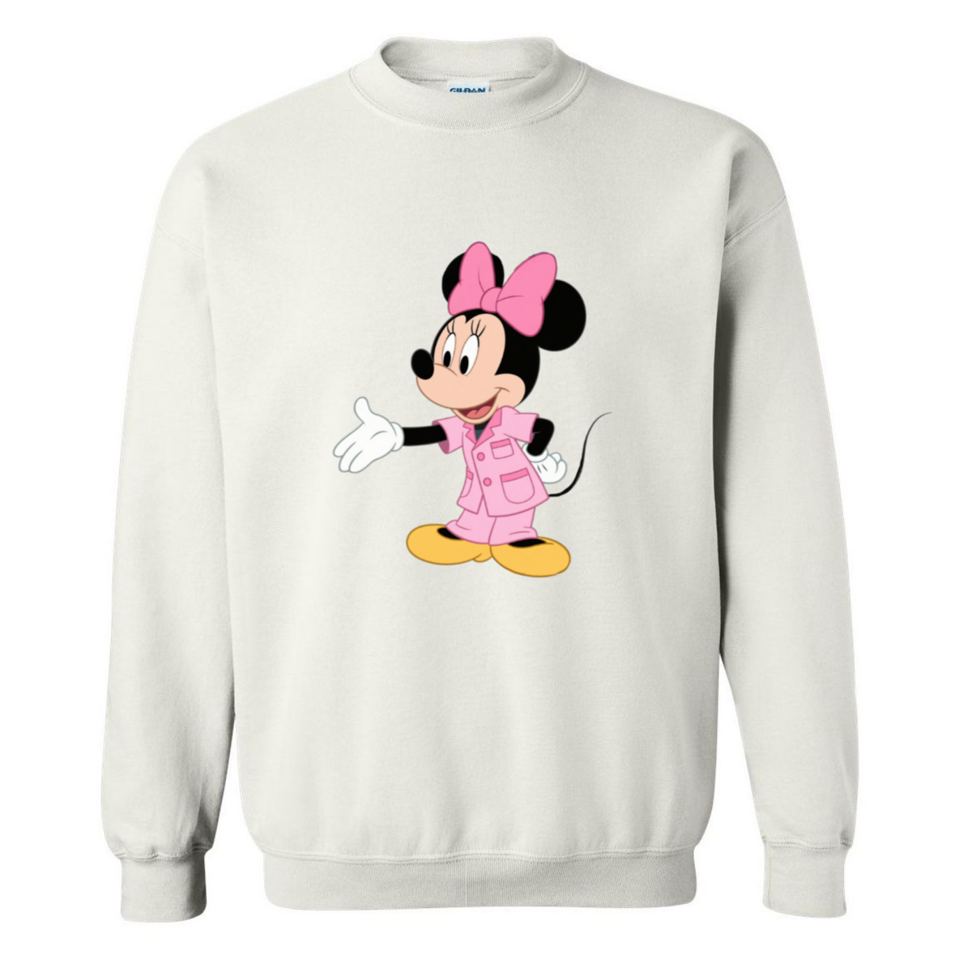 Nurse Minnie Mouse Crewneck Sweatshirt