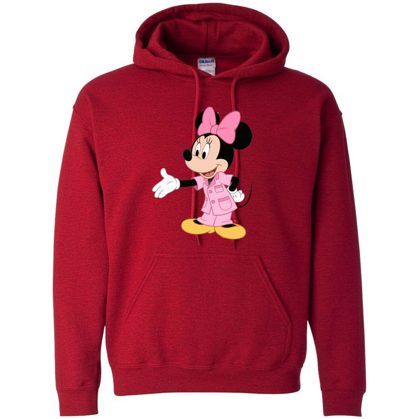 Nurse Minnie Mouse Hooded Sweatshirt