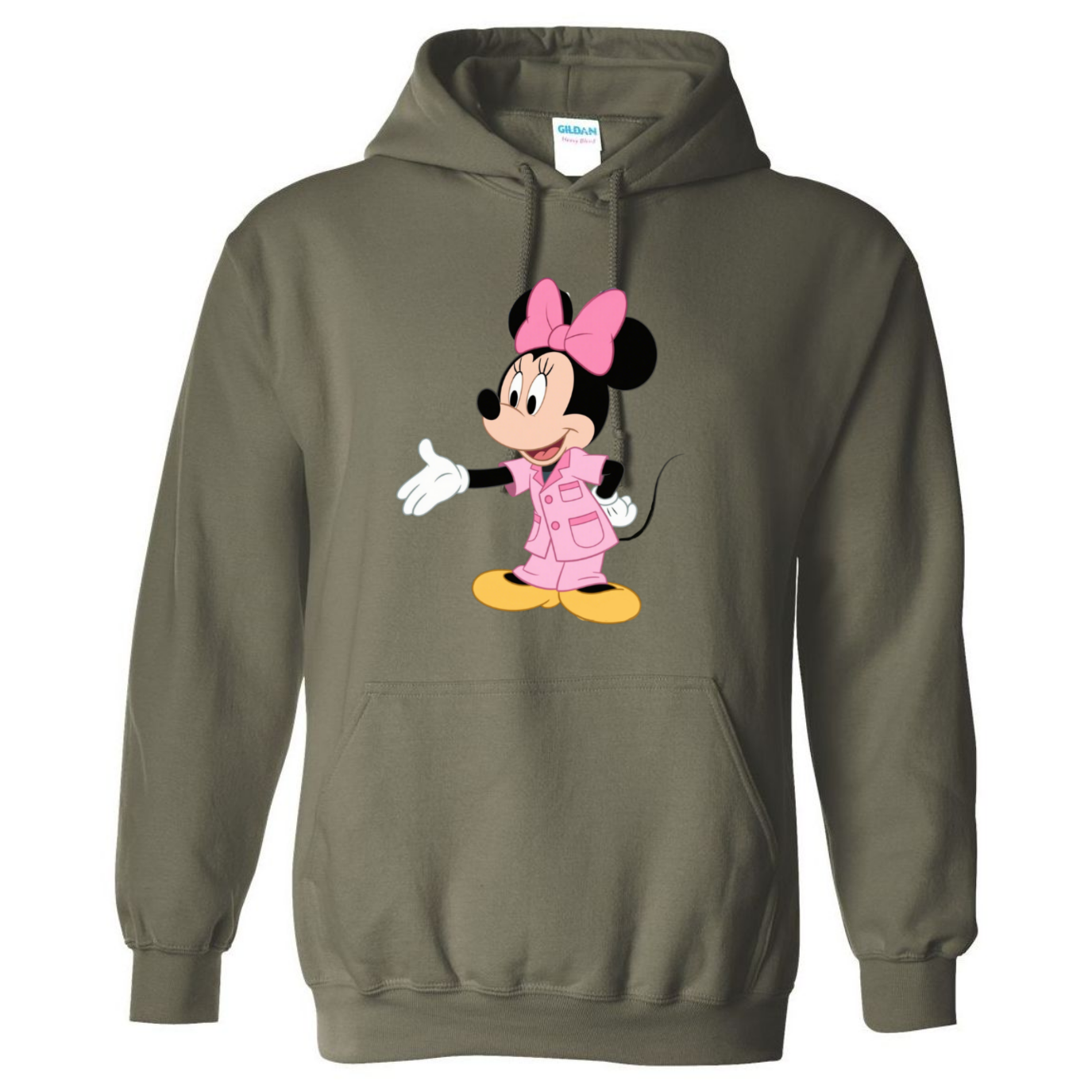 Nurse Minnie Mouse Hooded Sweatshirt