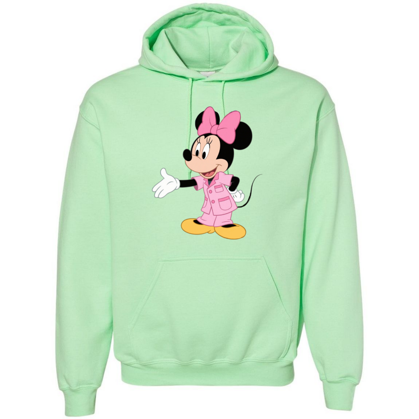 Nurse Minnie Mouse Hooded Sweatshirt
