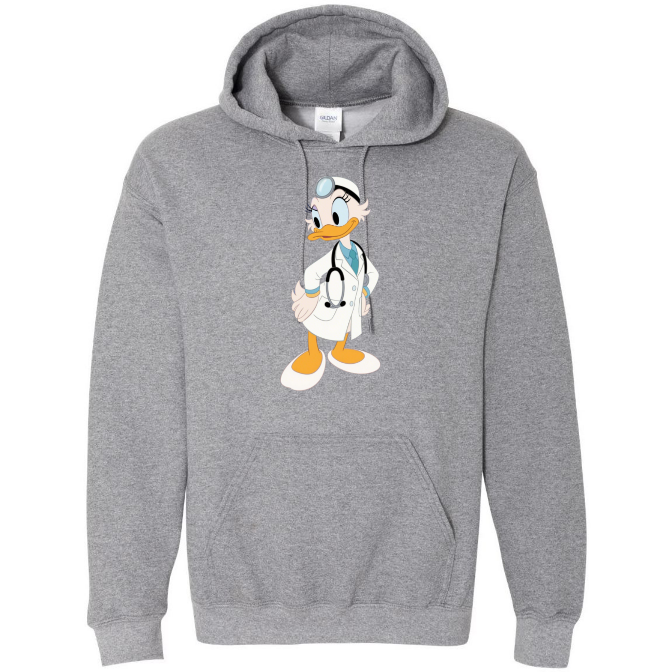 Doctor Daisy Duck Hooded Sweatshirt