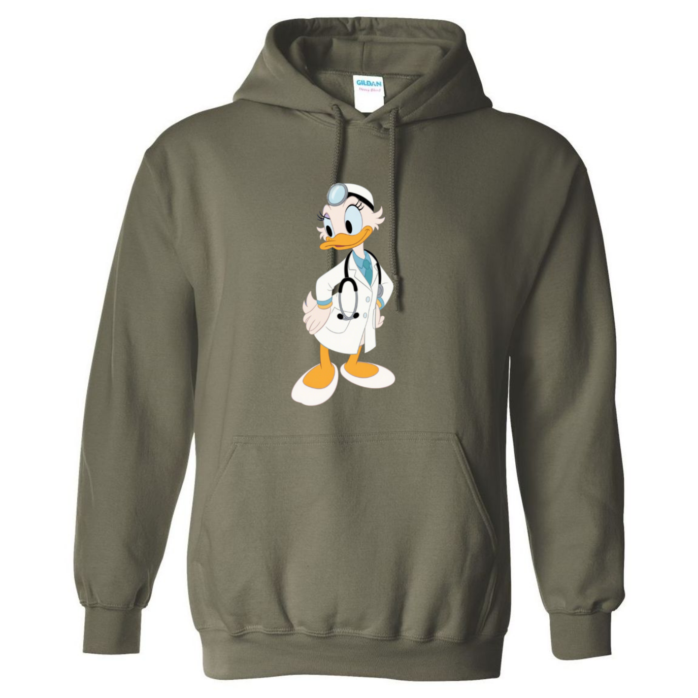 Doctor Daisy Duck Hooded Sweatshirt
