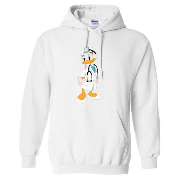 Doctor Daisy Duck Hooded Sweatshirt