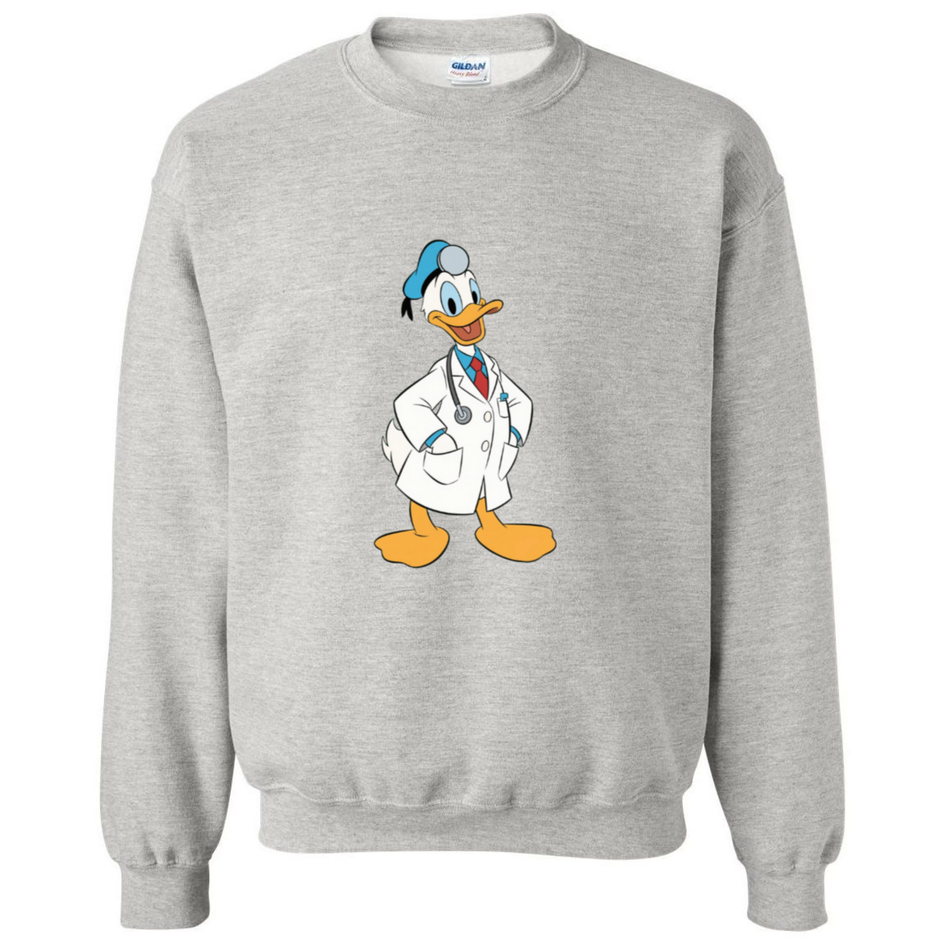 Doctor Donald Duck Crewneck Sweatshirt