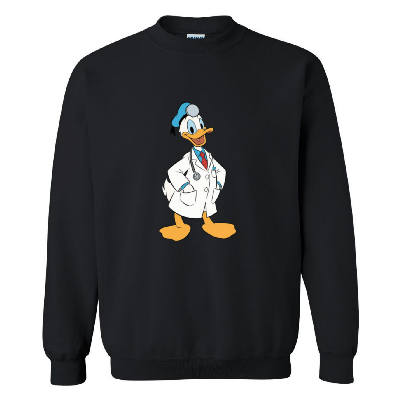 Doctor Donald Duck Crewneck Sweatshirt
