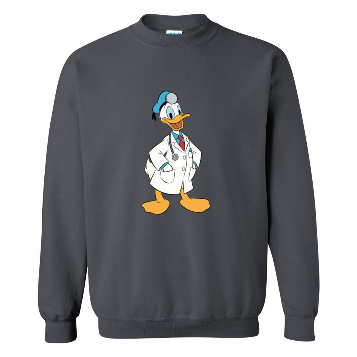 Doctor Donald Duck Crewneck Sweatshirt
