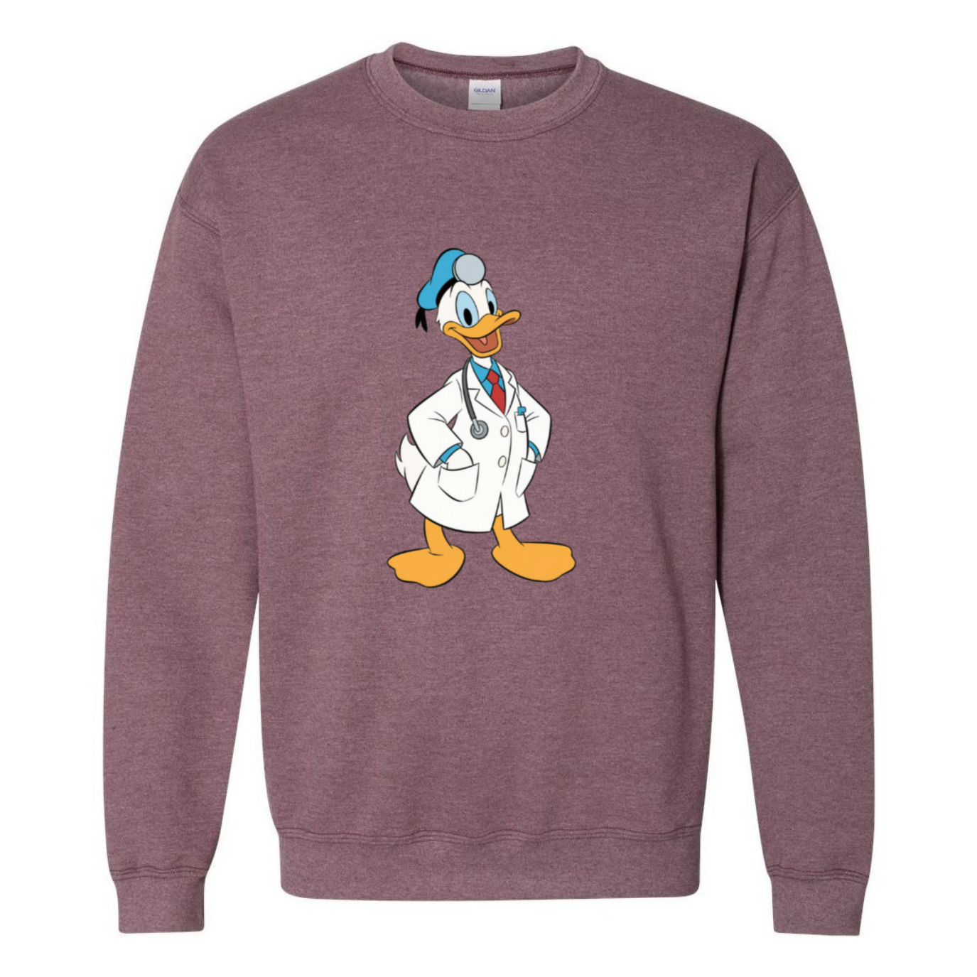 Doctor Donald Duck Crewneck Sweatshirt