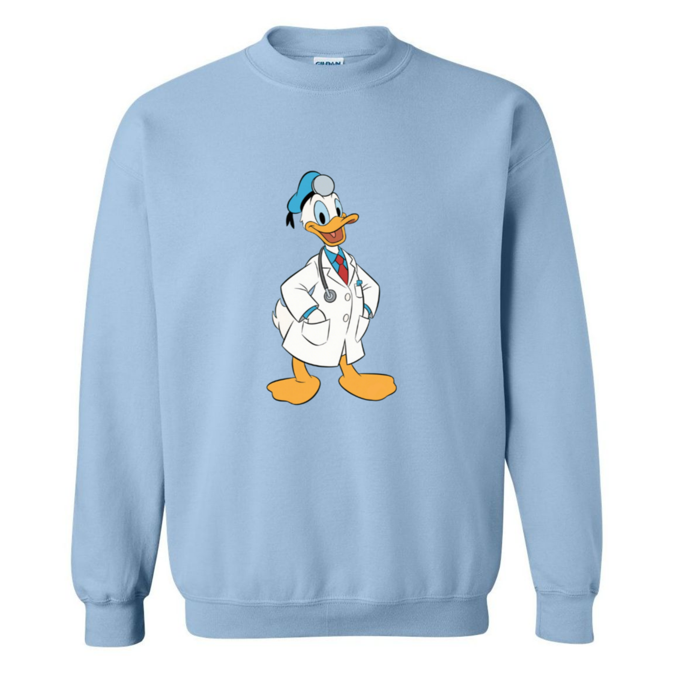 Doctor Donald Duck Crewneck Sweatshirt