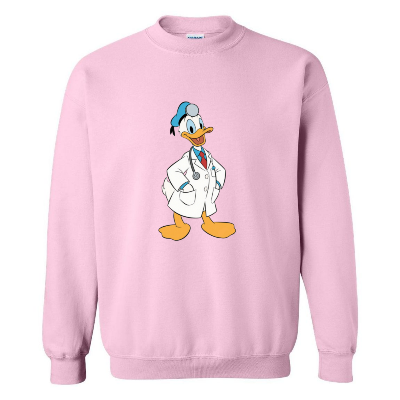 Doctor Donald Duck Crewneck Sweatshirt