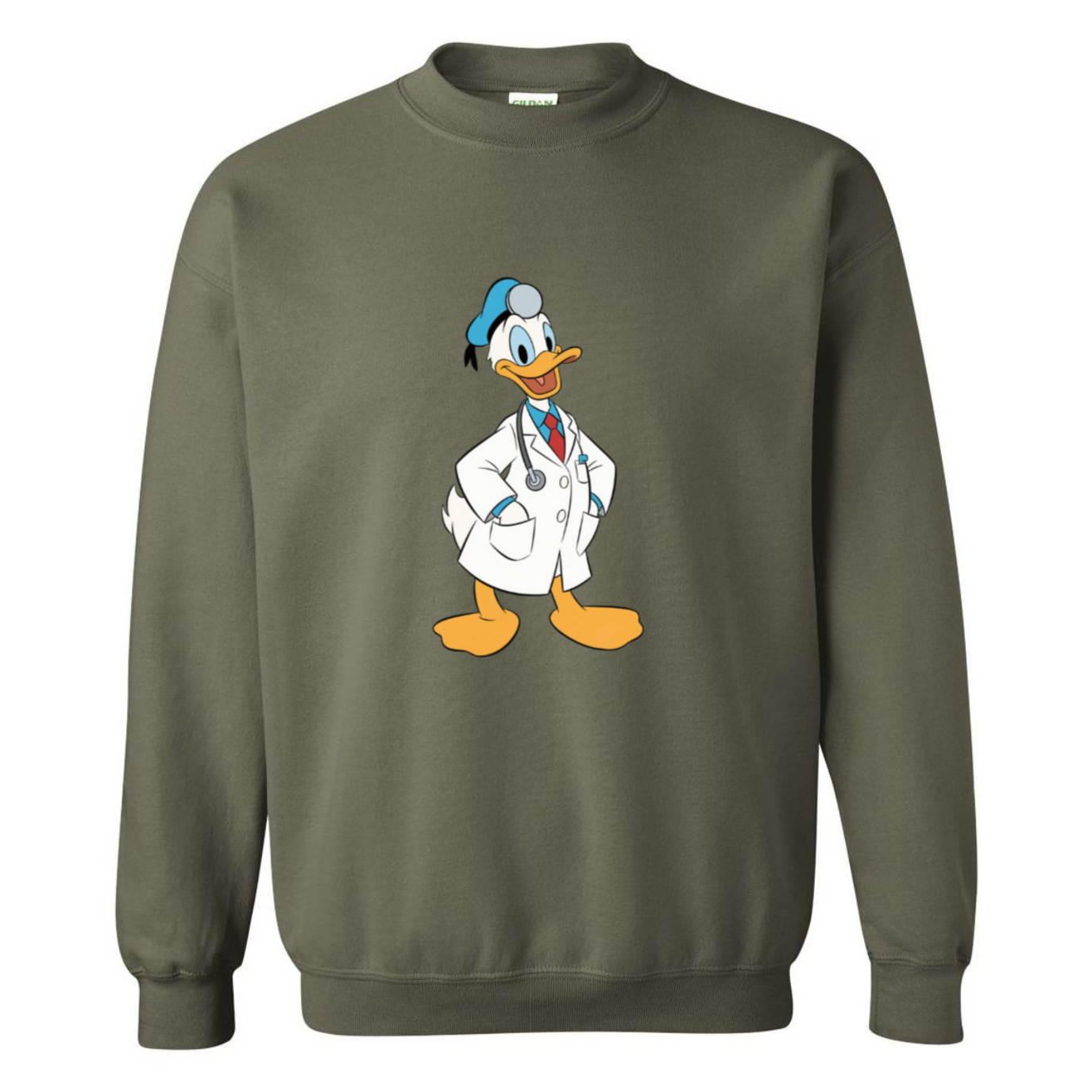 Doctor Donald Duck Crewneck Sweatshirt
