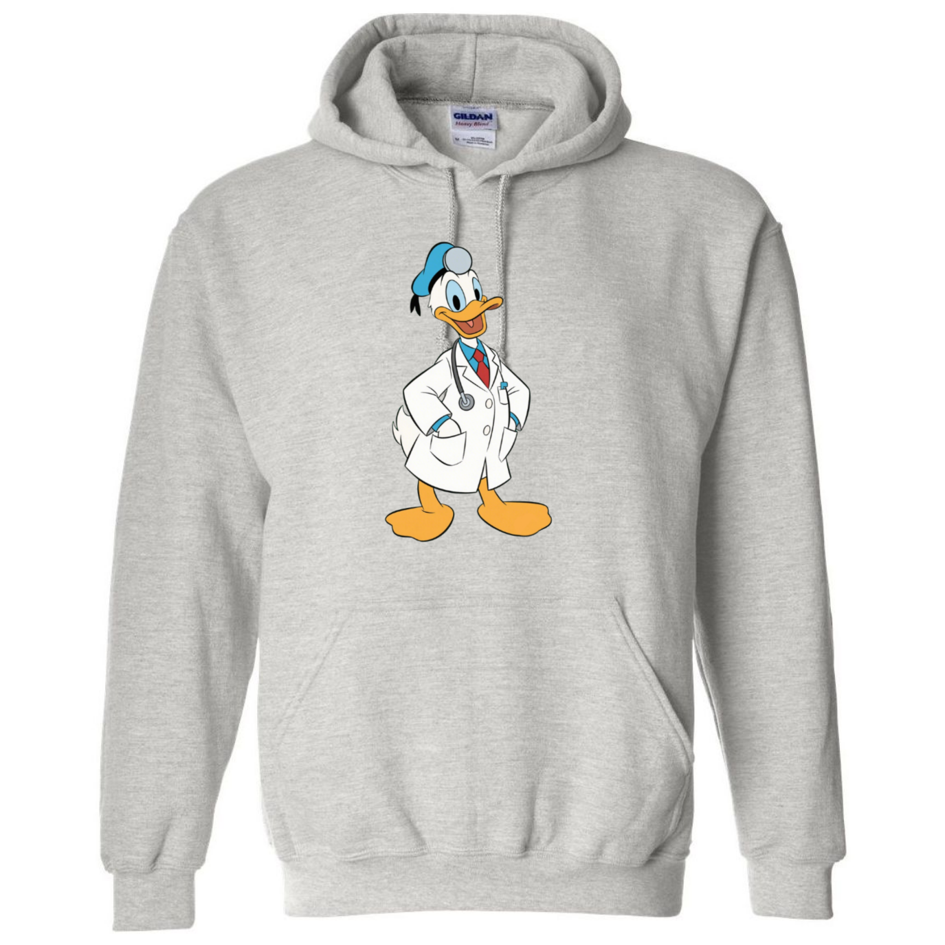 Doctor Donald Duck Hooded Sweatshirt