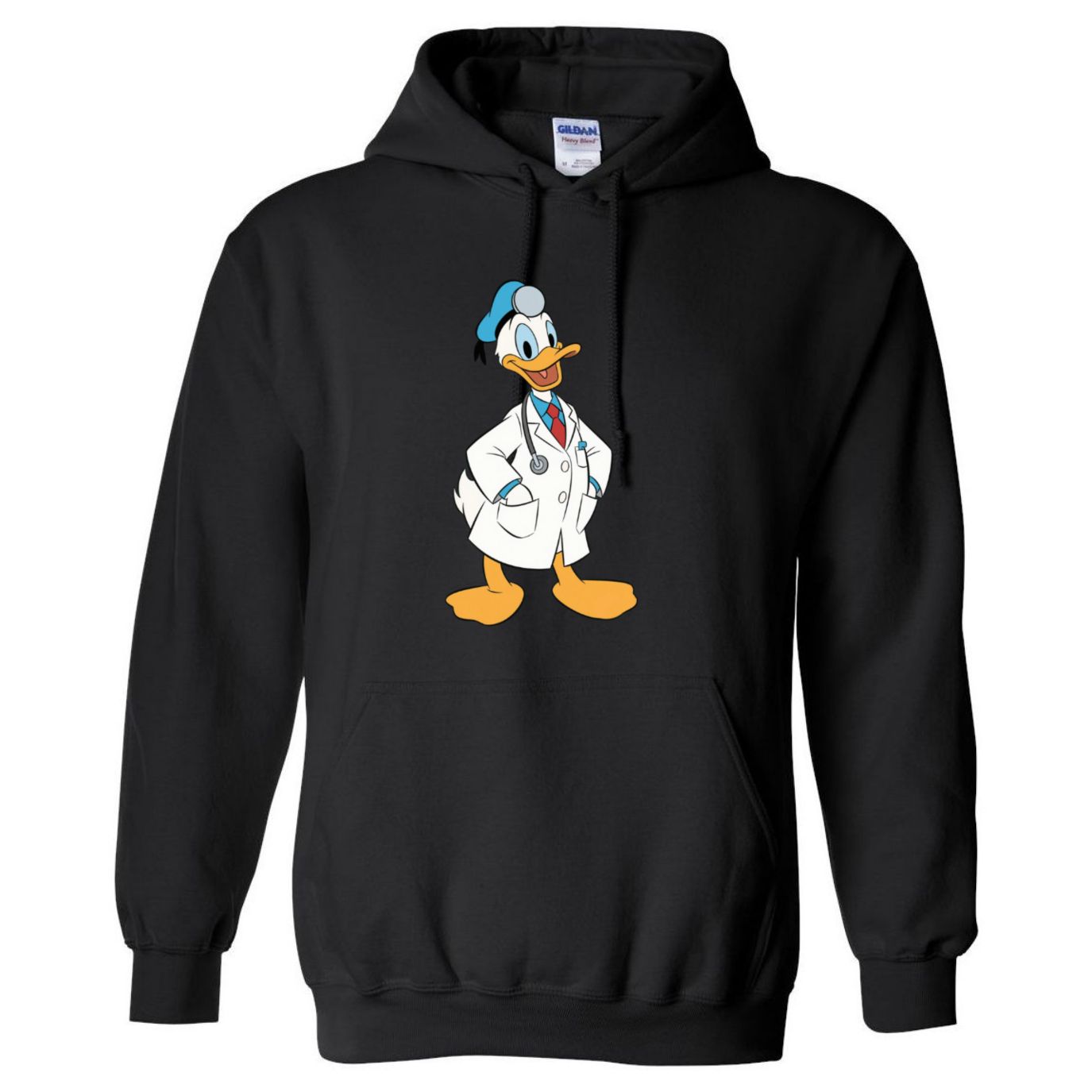 Doctor Donald Duck Hooded Sweatshirt