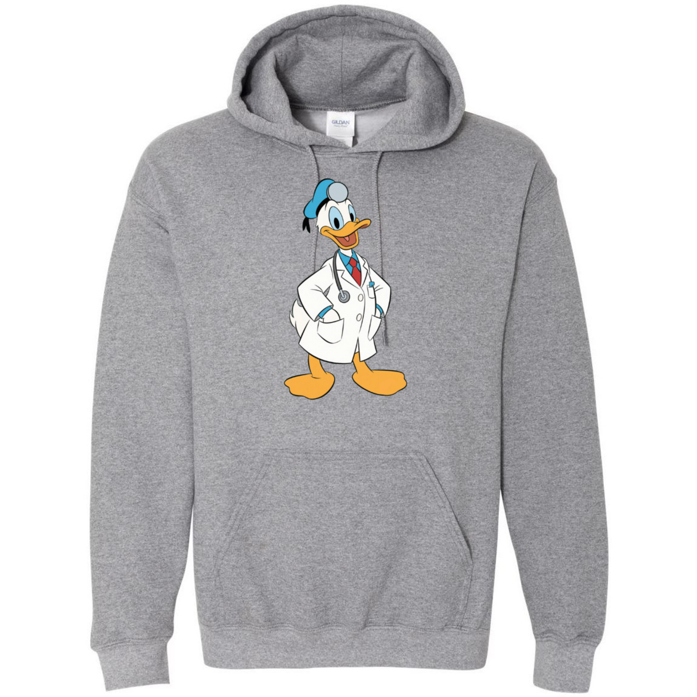 Doctor Donald Duck Hooded Sweatshirt