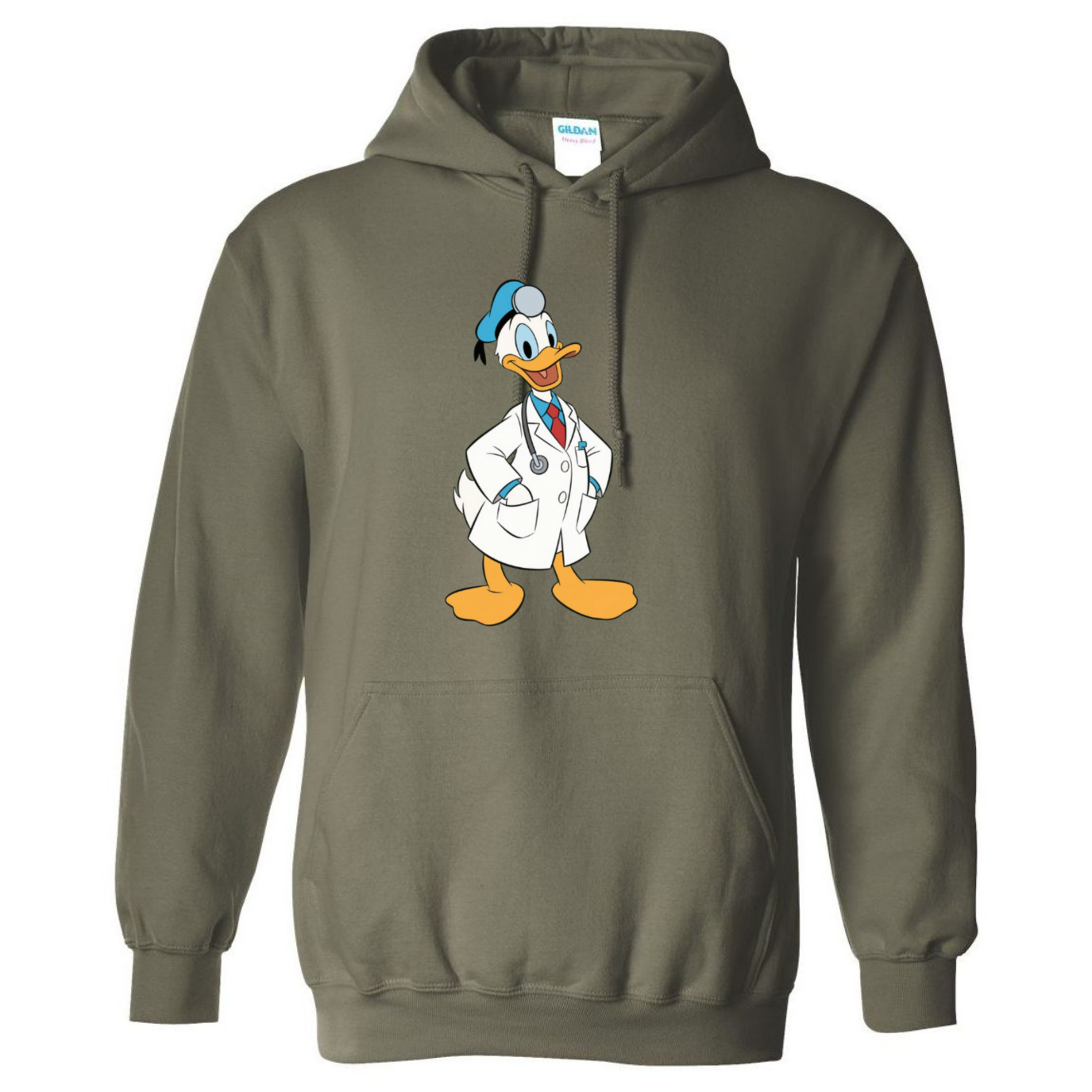 Doctor Donald Duck Hooded Sweatshirt